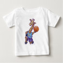 Recherche de basket ball bébé tshirts Girafe
