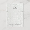 Recherche de cuir blanc cartes visite Moderne