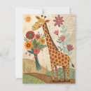Suche nach giraffe cartoon postkarten Darstellung