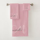 Recherche de salle de bain serviettes Monogramme