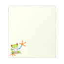 Recherche de grenouille blocsnotes Dessin animé