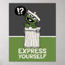 Recherche de oscar the grouch posters Sesame street