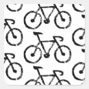 Recherche de vélo de pas autocollants Cycliste