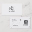 Recherche de cam cartes visite Photographe