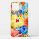 Recherche de motif fleuri iphone coques Coloré