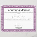 Recherche de baptême bureau fournitures Certificat de baptême