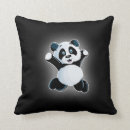 Recherche de ours panda coussins Girly