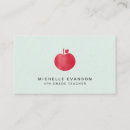 Recherche de verte pomme cartes visite Teacher