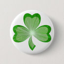 Recherche de trèfle chanceux de shamrock badges Bonne chance