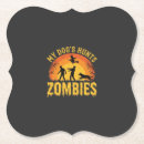 Suche nach zombies untersetzer Spooky designs
