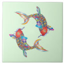 Recherche de koi carreaux Mosaïque