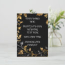 Suche nach personalisierte hochzeit einladungen Schwarz
