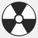 Recherche de radioactive symbol autocollants Radioactif