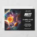 Recherche de système solaire invitations Astronaute