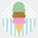 Recherche de fraise de chocolat autocollants Crème glacée