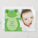 Recherche de grenouille bleue invitations Garçon