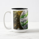 Recherche de planète verte tasses Espace