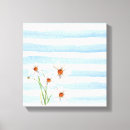 Suche nach blaue streifen leinwandbilder Blume