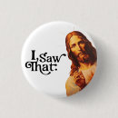 Recherche de jésus drôle badges Noël