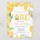 Recherche de first bee day invitations Moderne