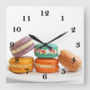 Recherche de macarons la horloges Nourriture