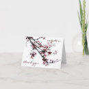 Recherche de sakura vœux cartes Remerciement