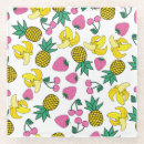 Recherche de banane dessous de verres Abstrait