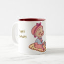 Recherche de illustration de fille tasses Pastel