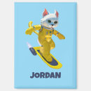 Recherche de skater magnete Illustration