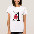 Recherche de red flower tshirts Rouge