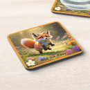 Recherche de petit renard dessous de verres Pour tous