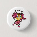 Recherche de abeille drôle badges Abeilles