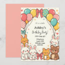 Recherche de lapin kawaii invitations Enfants