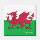 Recherche de drapeau pays galles magnets Cymru