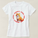 Recherche de ginger cat tshirts Chat