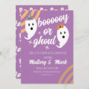 Recherche de halloween gender reveal invitations Orange