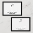 Recherche de elegant visite correspondances cartes Moderne