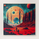Recherche de sci fi puzzles Planètes