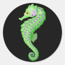 Recherche de hippocampe autocollants Animaux