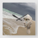 Suche nach küste wanduhren Sandstrand