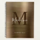 Suche nach der gold planer Monogramm mit monogramm