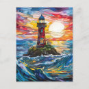 Recherche de phare côtier cartes postales Nautique