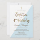 Recherche de 4ème anniversaire invitations Bleu