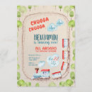 Recherche de de billet de train invitations Choo choo