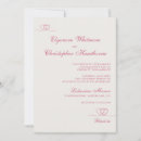 Suche nach antike hochzeit einladungen Monogramm
