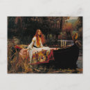 Recherche de camelot cartes postales John william waterhouse