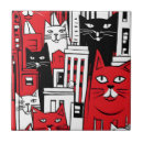 Suche nach rote katze fliesen Katzenkunst