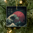 Recherche de par hokusai ornements Japonais