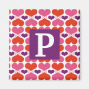 Recherche de monogramme v magnets Valentine