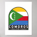 Recherche de comores posters Drapeau des comores